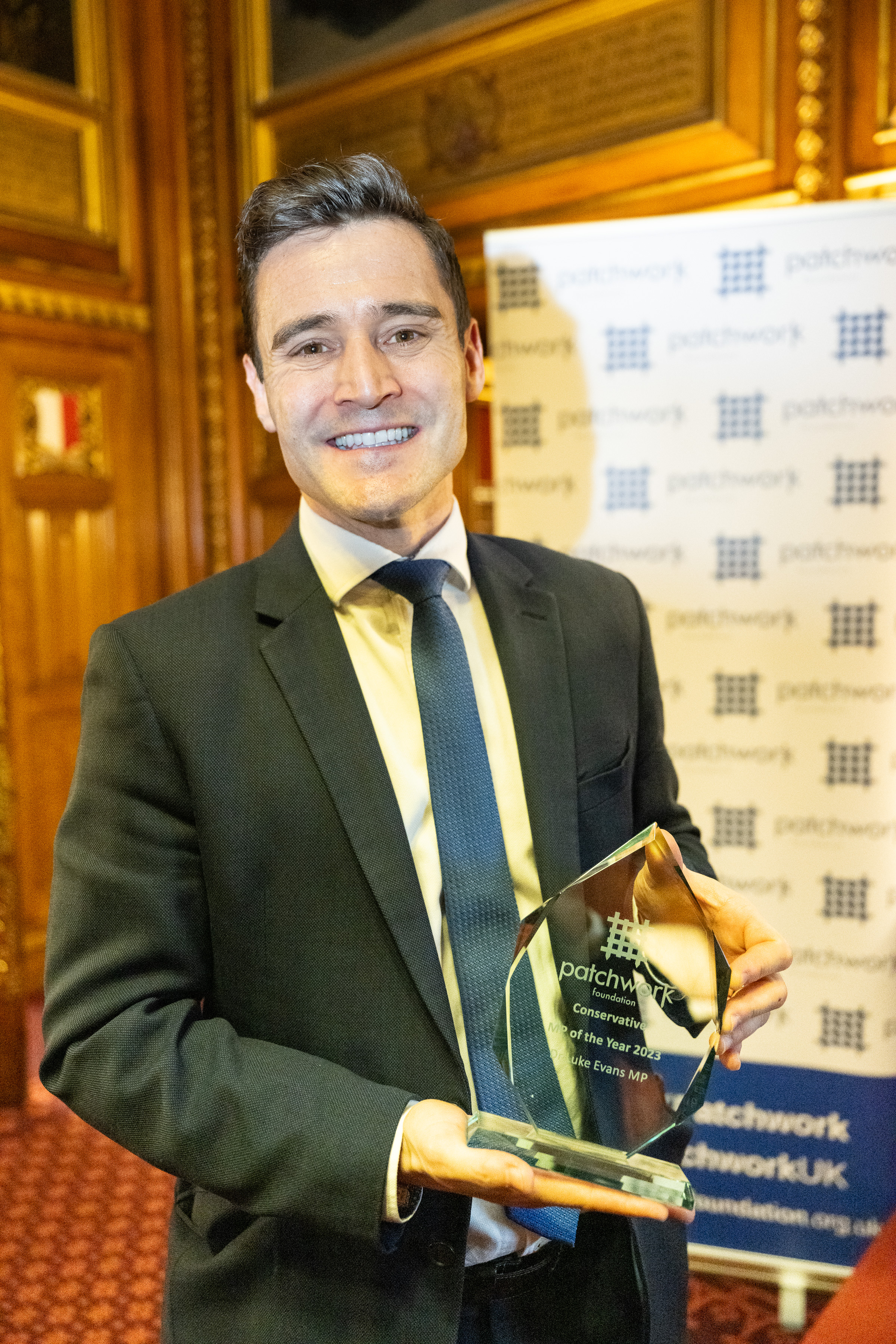 Dr Luke Evans named Conservative MP of the Year