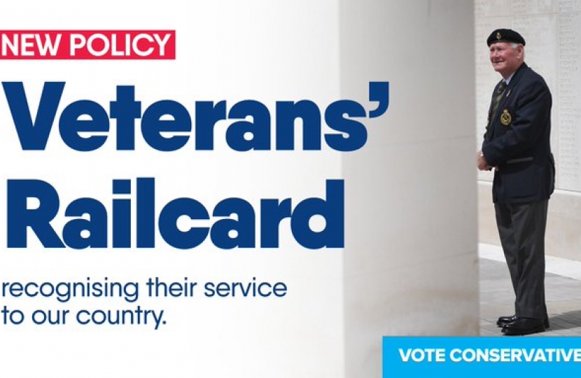 The new Veterans' Railcard