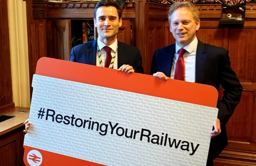Dr Luke with Rt Hon Grant Shapps MP
