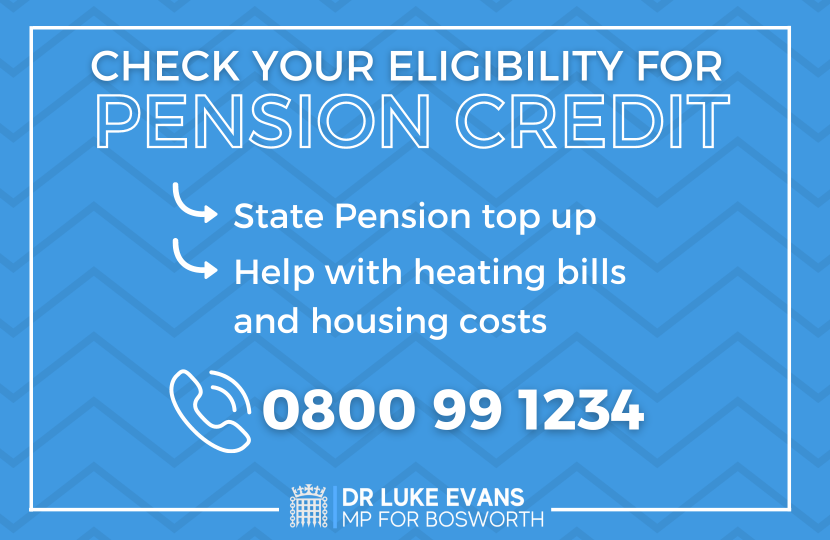 Check your eligibility for Pension Credit