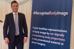 Dr Luke Evans MP at body image event July 2022